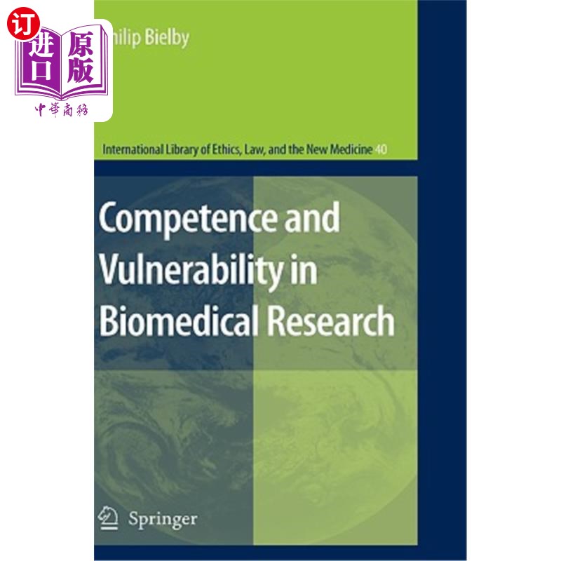 海外直订医药图书Competence and Vulnerability in Biomedical Research生物医学研究中的能力与脆弱性