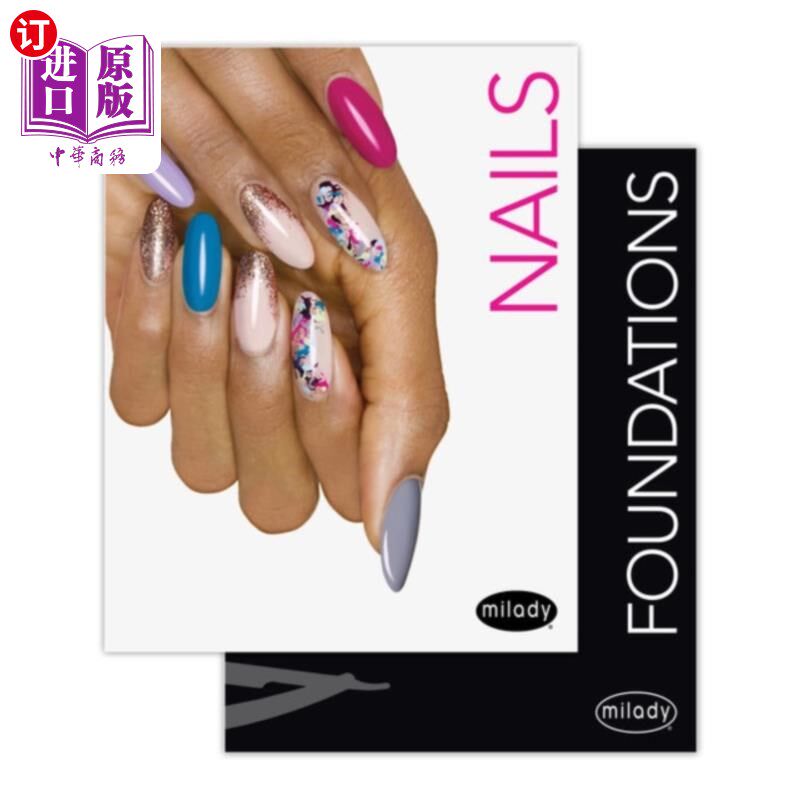 海外直订Milady Standard Nail Technology with Standard Fo... 米拉迪标准美甲技术与标准粉底