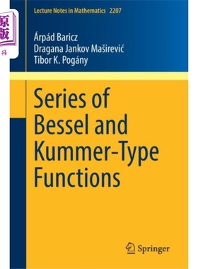 海外直订Series of Bessel and Kummer-Type Functions Bessel和Kummer型函数系列
