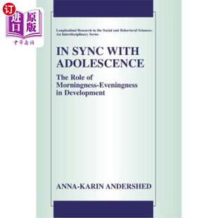 与青春期同步：早晚在发育中 Role Sync Development Morningness The Eveningness 作用 with 海外直订In Adolescence