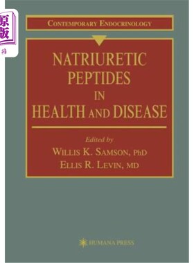 海外直订医药图书Natriuretic Peptides in Health and Disease 利钠肽在健康和疾病中的作用