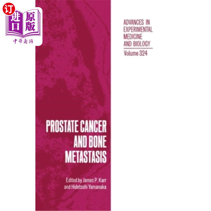 海外直订医药图书Prostate Cancer and Bone Metastasis 前列腺癌和骨转移