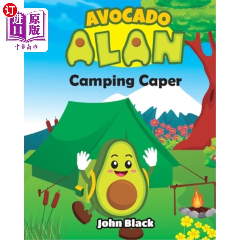 海外直订Avocado Alan: Camping Caper Avocado Alan: Camping Caper