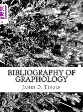 海外直订Bibliography of Graphology and Related Sciences 笔迹学及相关科学文献目录