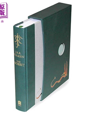 现货 霍比特人 豪华版 英文原版 The Hobbit  De Luxe Edition  JRR Tolkien【中商原版】