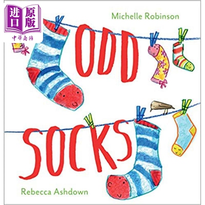 现货 Odd Socks 奇怪的袜子 英文原版儿童绘本 故事绘本 Michelle Robinson 3到6岁【中商原版】