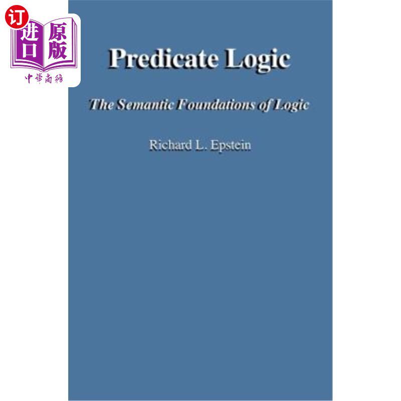 海外直订Predicate Logic 谓词逻辑