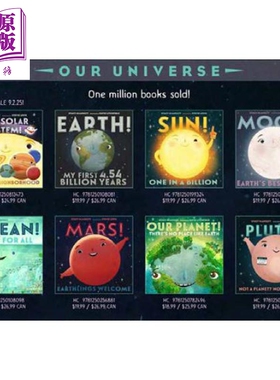 宇宙元素的自白8册套装 Our Universe 8-book Pack 英文原版 儿童科普绘本 亲子百科知识图画故事书 进口童书【中商原版】