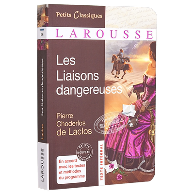【中商原版】【法国法文版】危险的关系 法文原版 Les liaisons dangereuses Choderlos de Laclos 肖德洛·德·拉克洛 Larou