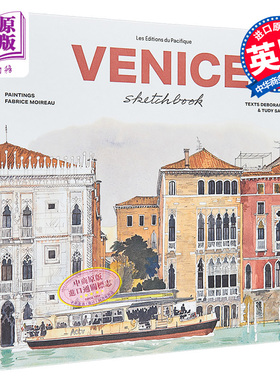 预售 Venice Sketchbook 进口艺术 威尼斯水彩速写（新版）【中商原版】
