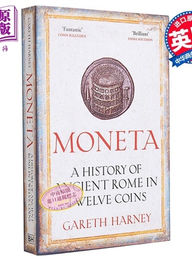莫尼塔 十二枚硬币的古罗马史 Moneta 英文原版 Gareth Harney 人文社科 欧洲史【中商原版】