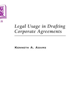 海外直订Legal Usage in Drafting Corporate Agreements 起草公司协议的法律用法