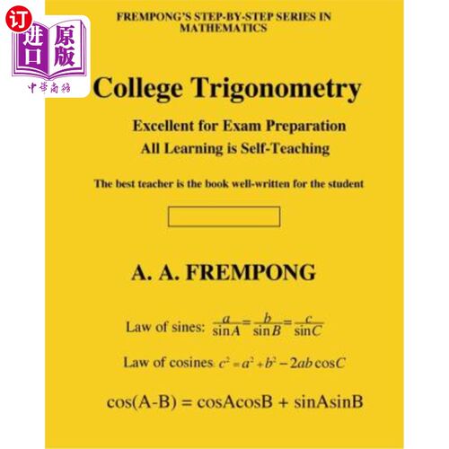 海外直订College Trigonometry 大学三角