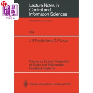 Multivariable 频域特性 Properties 标量多变量反馈系统 Systems Feedback and Scalar Domain 海外直订Frequency
