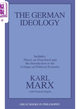 预售 德意志意识形态 The German Ideology Including Thesis on Feuerbach 英文原版 Karl Marx【中商原版】