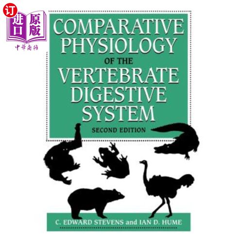 海外直订Comparative Physiology of the Vertebrate Digestive System 脊椎动物消化系统的比较生理学