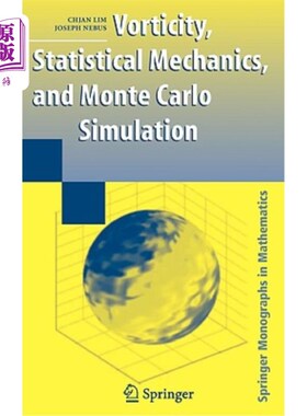 海外直订Vorticity, Statistical Mechanics, and Monte Carlo Simulation 涡度、统计力学和蒙特卡罗模拟