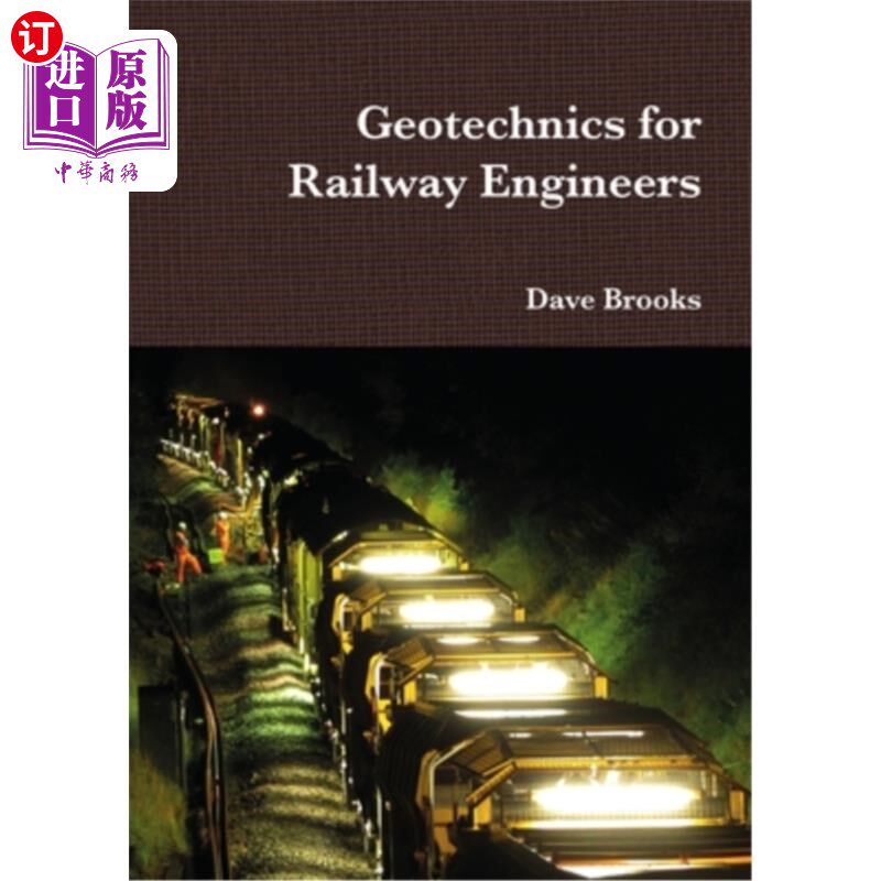 海外直订Geotechnics for Railway Engineers 铁路工程师土工技术