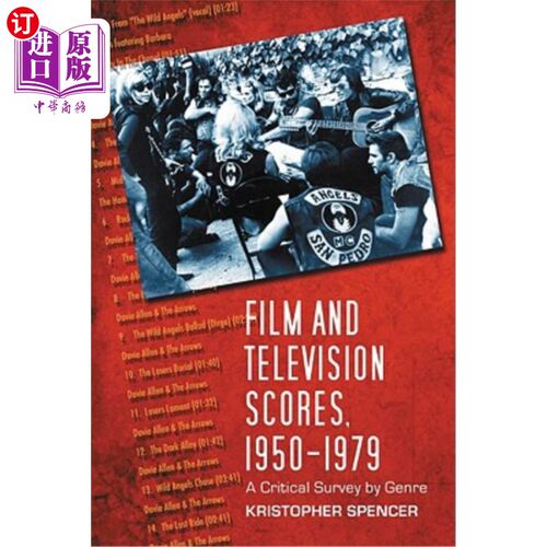 海外直订Film and Television Scores, 1950-1979: A Critical Survey by Genre 电影和电视评分，1950-1979:类型的批判性调