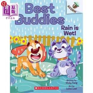 朋友 Wet 雨是湿 Book Acorn 最好 海外直订Rain Best 一本橡果书 Buddies