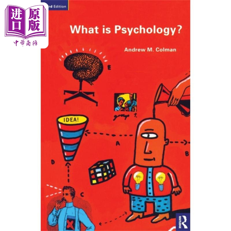 现货心理学是什么 What Is Psychology英文原版 Andrew Colman心理社会百科【中商原版】