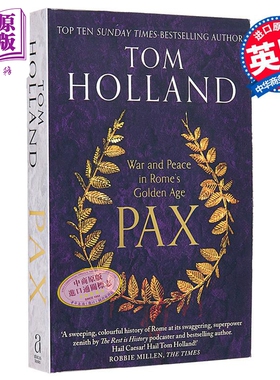 和平 罗马黄金时代的战争与和平 英文原版 Pax War and Peace in Romes Golden Age Tom Holland【中商原版】