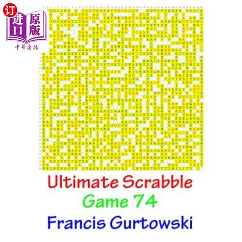 海外直订Ultimate Scrabble Game 74 终极拼字游戏74