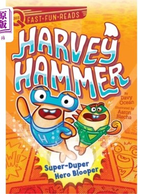 海外直订Super-Duper Hero Blooper: A Quix Book 《超级英雄大败笔：奎克斯之书