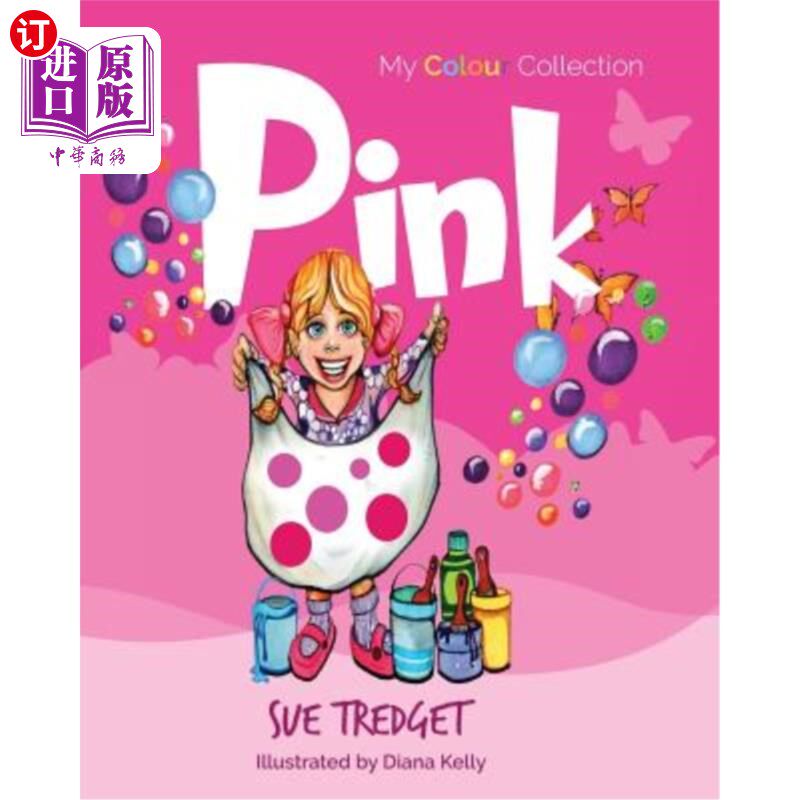 海外直订my colour collection: pink 我的颜色系列:粉色