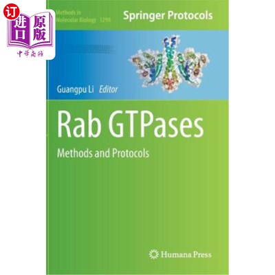 海外直订Rab Gtpases: Methods and Protocols rab gtpases：方法和协议