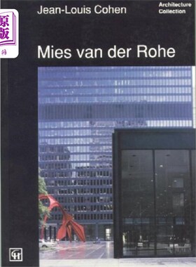 海外直订Mies van der Rohe 密斯凡德罗