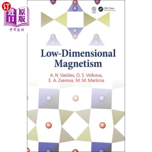 海外直订Low-Dimensional Magnetism 低维磁性