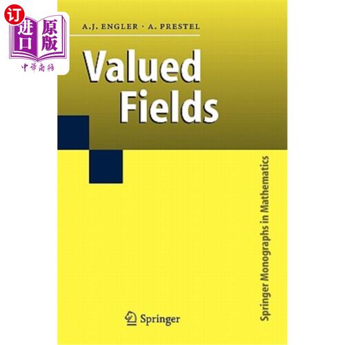 海外直订Valued Fields 值域