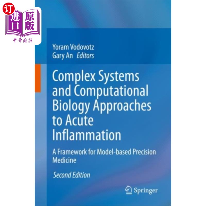 海外直订医药图书Complex Systems and Computational Biology Approa... 急性炎症的复杂系统和计算生物学方法