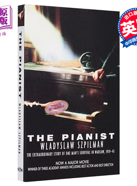 【中商原版】钢琴师 英文原版 The Pianist: The Extraordinary Story of One Man's Survival in Warsaw, 1939-45 军事历史