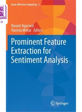 海外直订医药图书Prominent Feature Extraction for Sentiment Analysis 情感分析中的突出特征提取