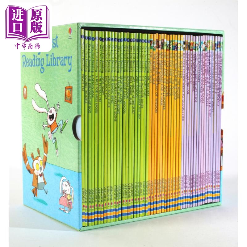 我的第一个图书馆50册 Usborne My First Reading Library英文原版分级经典阅读 初级章节书 尤斯伯恩儿童读物英语绘本故事书使用感如何?