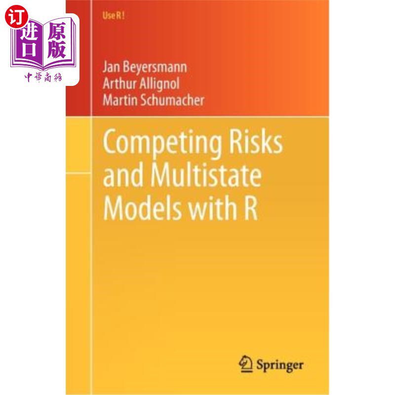 海外直订Competing Risks and Multistate Models with R 竞争风险与R