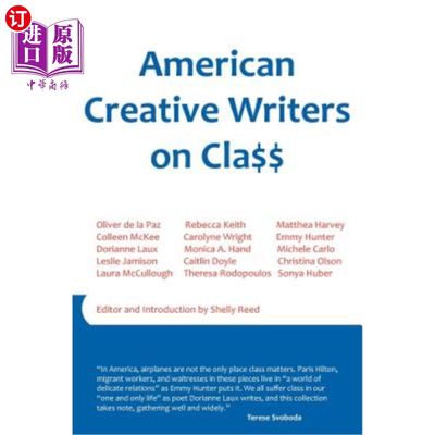 海外直订American Creative Writers on Class 美国创作作家课堂