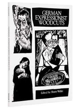 预售 German Expressionist Woodcuts 进口艺术 德国表现主义木刻【中商原版】