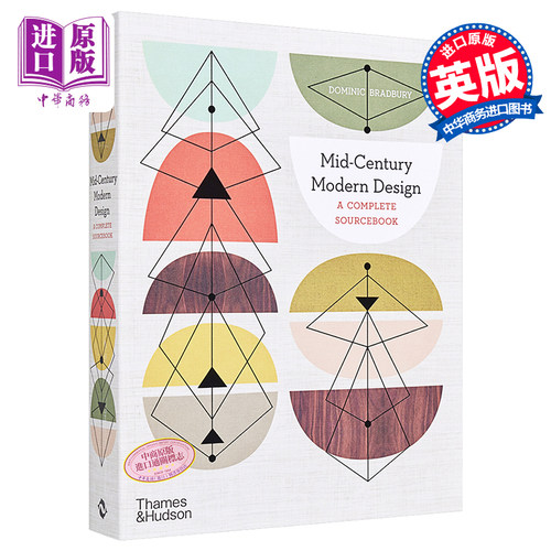 Mid-Century Modern Design 进口艺术 中世纪现代设计【中商原版】