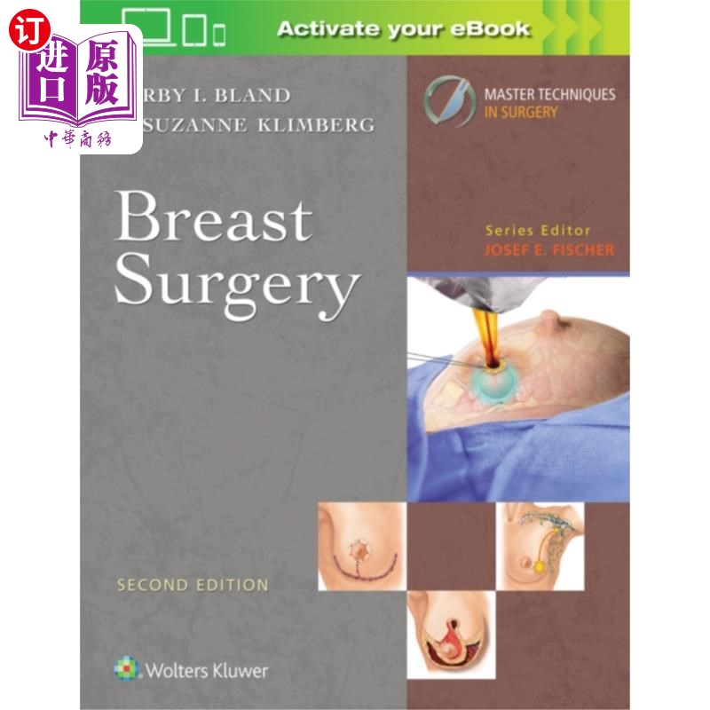 海外直订医药图书Master Techniques in Surgery: Breast Surgery 掌握外科技术:乳腺外科