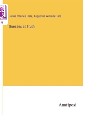 海外直订Guesses at Truth 对真相的猜测