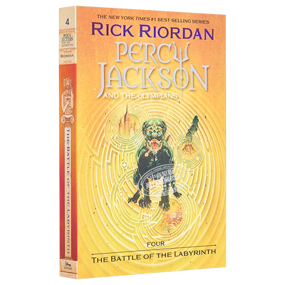 波西杰克逊与奥林匹斯英雄4 英文原版 Percy Jackson and the Olympians The Battle of the Labyrinth Rick Riordan【中商原