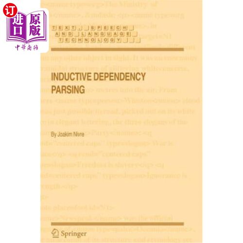 海外直订Inductive Dependency Parsing 归纳依赖分析