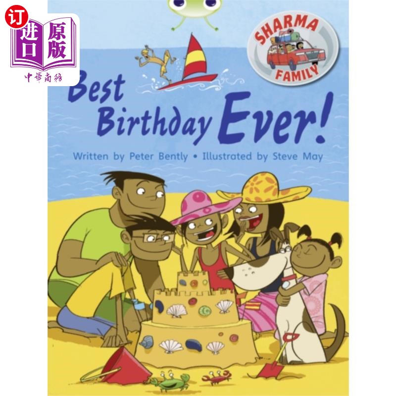 海外直订Bug Club Independent Fiction Year Two Purple B S... Bug Club独立小说第二年Purple B Sharma一家:有史以来最好的生日