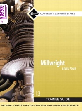 海外直订Millwright Level 4 Trainee Guide, Paperback Millwright 4级学员指南，平装本