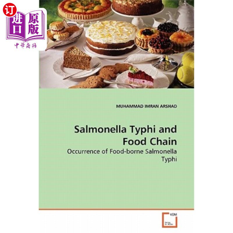 海外直订医药图书salmonella typhi and food chain 伤寒沙门氏菌与