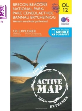 海外直订Brecon Beacons National Park / Parc Cenedlaethol... 布雷肯比肯斯国家公园 / 塞内德莱索尔公园 班瑙布莱切尼奥