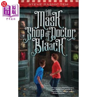 海外直订The Mask Shop of Doctor Blaack 布莱克医生的面具店